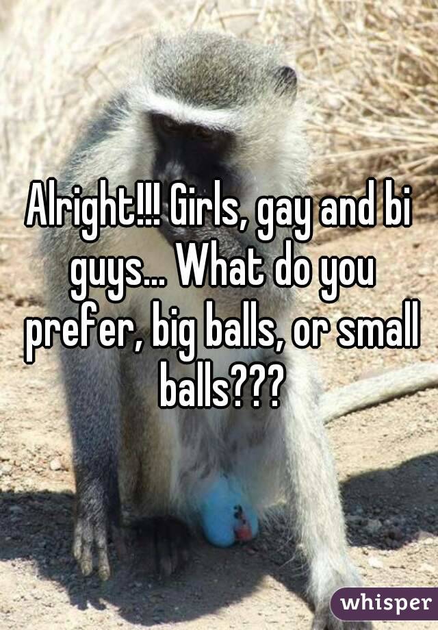 Do Girls Like Big Balls